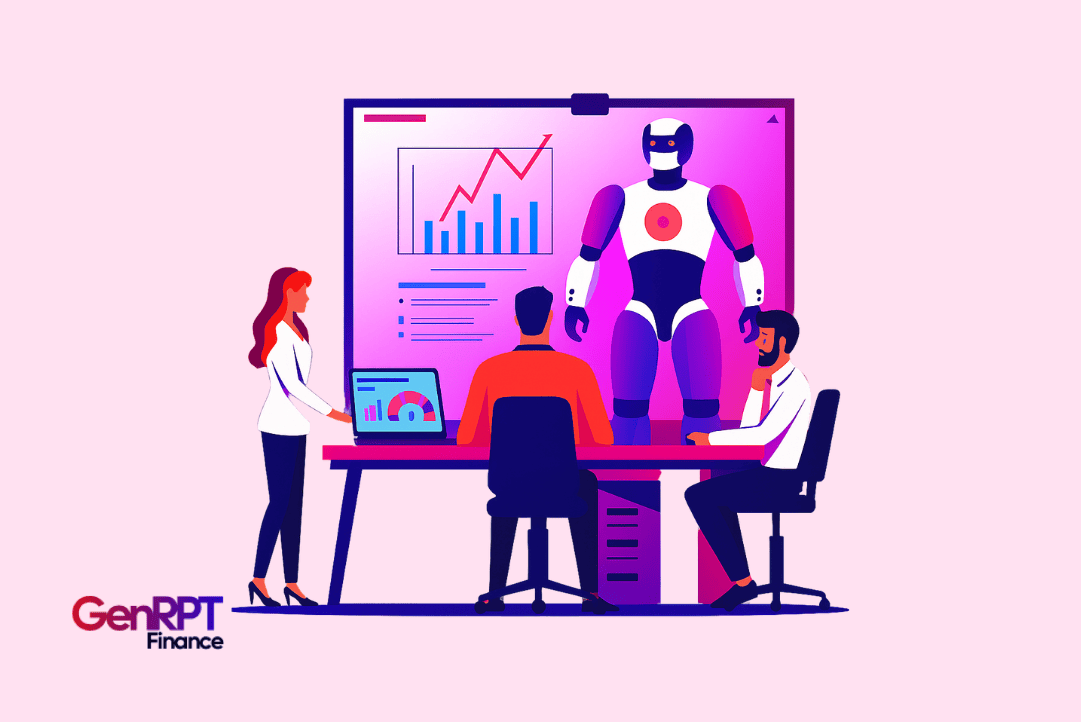 Can AI Improve Financial and Audit Reporting GenRPT Finance