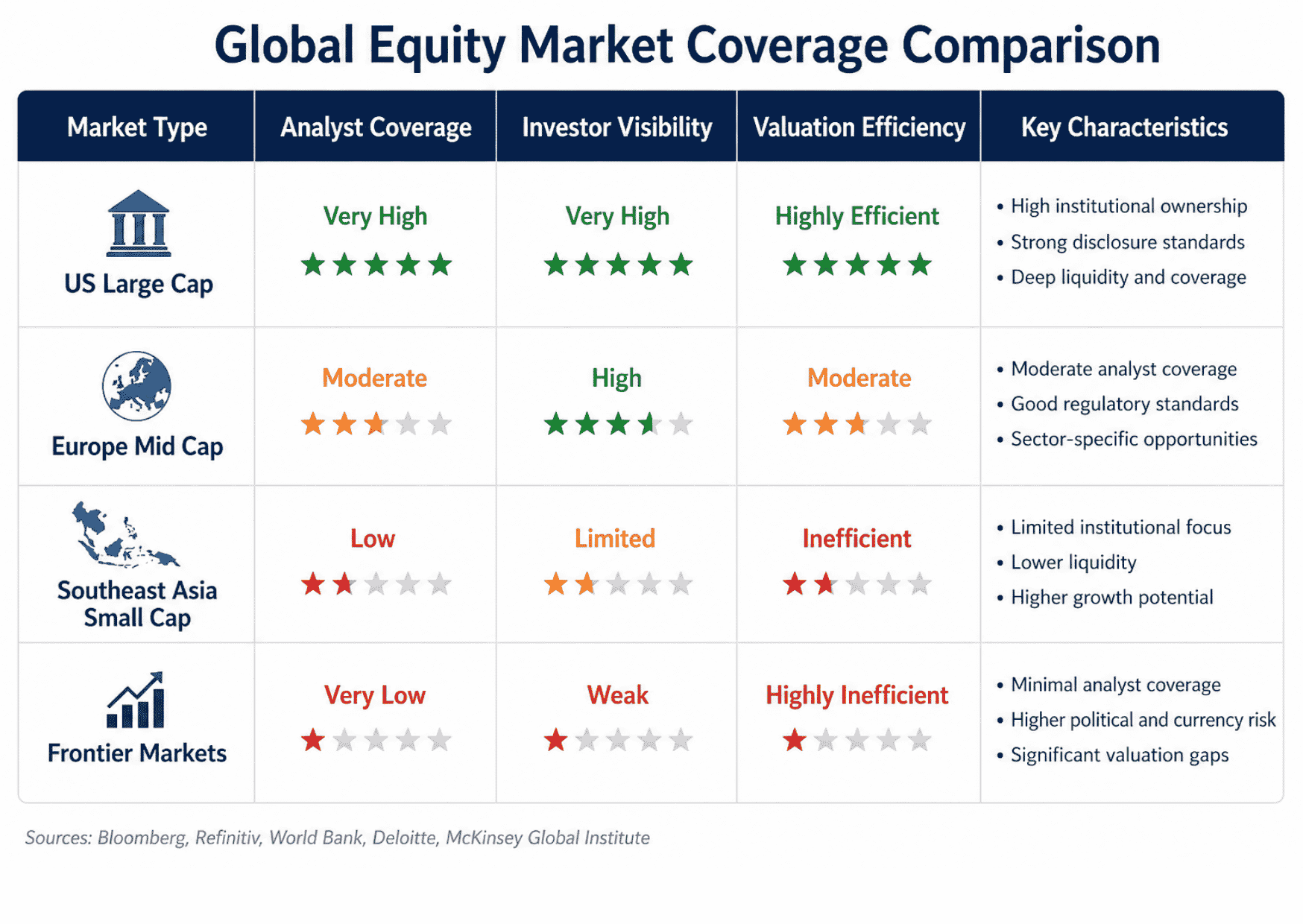 Global Equity Market Coverage