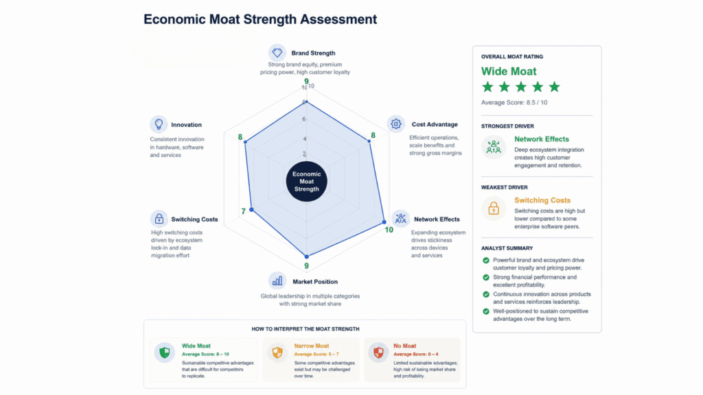 Economic Moat Strength Assessment Reference