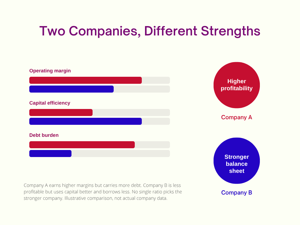 Two Companies, Different Strengths